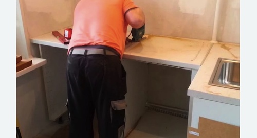 Сборка кухонного гарнитура. Иваново
